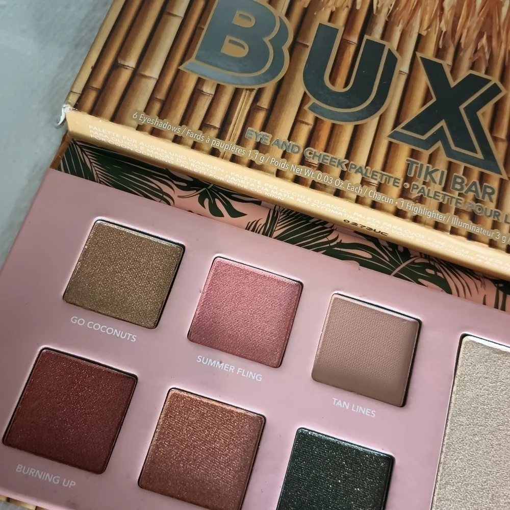 Buxom TIKI BAR Large palette‎ Eye and Cheek Palette NIB Face makeup